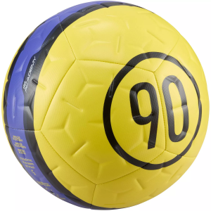 Nike Academy Total 90 Soccer Ball, Size 5, Yellow/Blue