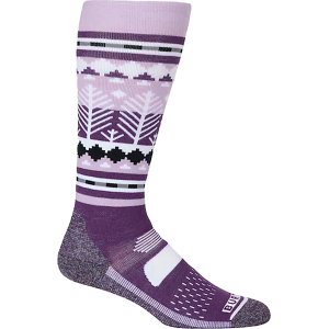Burton Women's Performance Midweight Socks, Small/Medium, Snowy Pines