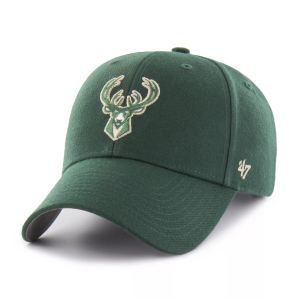 '47 Men's Milwaukee Bucks Green MVP Adjustable Hat