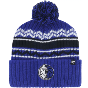 '47 Youth Dallas Mavericks Blue Polar Vortex Knit Beanie