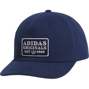 adidas Originals Men's Utility Patch 5-Panel Hat, Night Indigo/White/Crystal Sky Blue