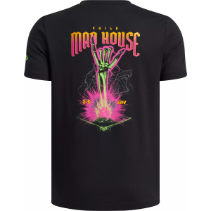 Under Armour Boy's Mad House T-Shirt, Boys', Medium, Black