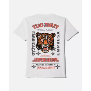 BRIXTON Men's Getaway Standard Short Sleeve T-Shirt, XL, White