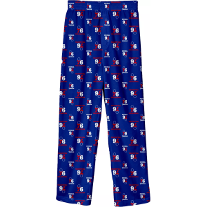 NBA Youth Philadelphia 76ers Blue Printed Sleep Pants, Small