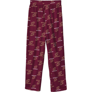 NBA Youth Cleveland Cavaliers Red Printed Sleep Pants, Small