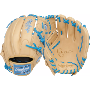 Rawlings 12" GG Elite Series Glove, Blonde/Blue