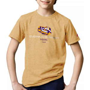 League-Legacy League-Legacy Youth LSU Tigers Gold Tri-Blend Victory Falls T-Shirt, Small, Yellow - $28.00 at DICK'S Sporting Goods