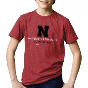 League-Legacy League-Legacy Youth Nebraska Cornhuskers Scarlet Tri-Blend Victory Falls T-Shirt, Small, Red - $28.00 at DICK'S Sporting Goods