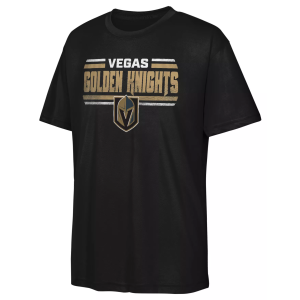 Outerstuff Youth Vegas Golden Knights Electric Snipe T-Shirt, Large, Black
