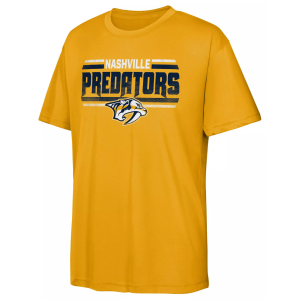 Outerstuff Youth Nashville Predators Electric Snipe T-Shirt, Small, Yellow