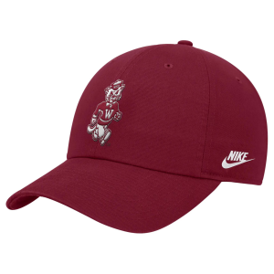 Nike Adult Washington State Cougars Team Crimson Throwback Club Cap, Men's, Red
