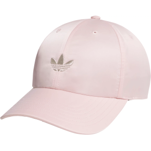 adidas Originals Women's Relaxed Trefoil Hat, Sandy Pink/White