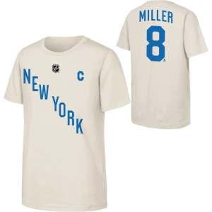 Outerstuff NHL Youth New York Rangers Winter Classic 2026 J.T. Miller #8 T-Shirt, Medium, Tan - $16.97 at DICK'S Sporting Goods