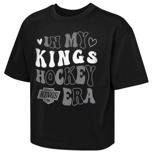 NHL Girls' Vegas Golden Knights Black 'My Era' T-Shirt, Medium