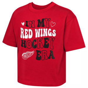 NHL Girls' Detroit Red Wings Red 'My Era' T-Shirt, Large