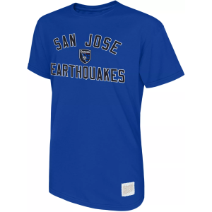 Retro Brand Retro Brand Youth San Jose Earthquakes Royal Blue Team Logo Home T-Shirt, Small - $26.00 at DICK'S Sporting Goods