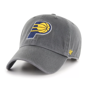 '47 Men's Indiana Pacers Grey Clean Up Adjustable Hat, Gray
