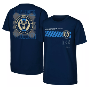 MLS Youth Philadelphia Union Navy Defender T-Shirt, Medium, Blue