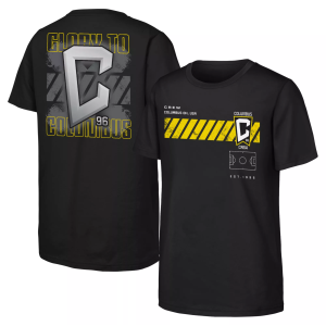 MLS Youth Columbus Crew Black Defender T-Shirt, Small