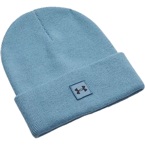 Under Armour Men's Halftime Cuff Beanie, Blue Smoke/Dark Navy Blue