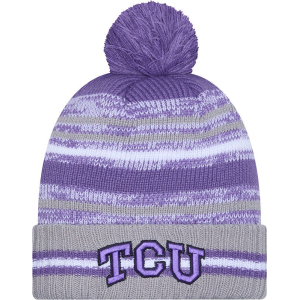 New Era New Era Adult TCU Horned Frogs Purple Cheer Knit Hat, Men's - $8.97 at DICK'S Sporting Goods