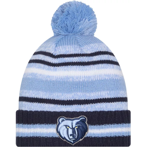 New Era Adult Memphis Grizzlies Blue Cheer Knit Hat, Men's