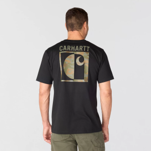 Carhartt Carhartt Men's Irvine Block Camo Short Sleeve T-Shirt, Medium, Black - $17.49 at DICK'S Sporting Goods