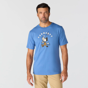 Carhartt Carhartt Men's Irvine Fishing Short-Sleeve T-Shirt, Large, Dark Tranquil Blue - $17.49 at DICK'S Sporting Goods
