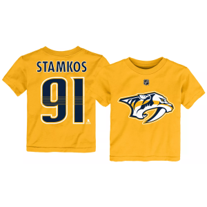 Outerstuff Toddler Nashville Predators Steven Stamkos #91 T-Shirt, Boys', 2T, Yellow