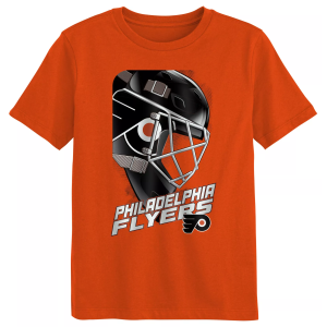 Outerstuff Boy's Philadelphia Flyers Defender T-Shirt, Boys', Size 4, Orange