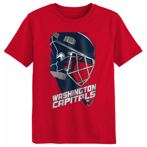 NHL Boys' Washington Capitals Red Defender T-Shirt, Size 4