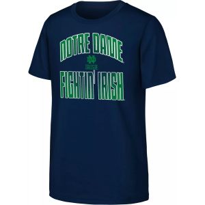 Gen2 Youth Notre Dame Fighting Irish College Navy T-Shirt, Large, Blue