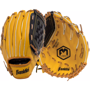 Franklin 10" Field Master Series Glove, Black/Tan