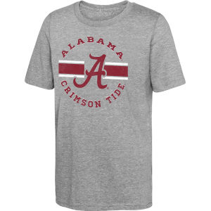 NCAA Youth Alabama Crimson Tide Grey T-Shirt, Medium, Gray