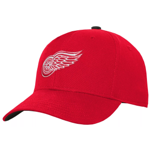 Outerstuff NHL Youth Detroit Red Wings Precurved Red Adjustable Hat - $22.00 at DICK'S Sporting Goods