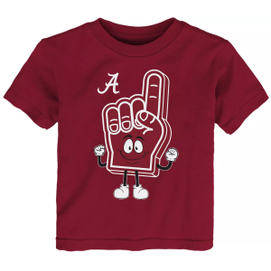 Gen2 Toddler Alabama Crimson Tide Red Handy Man T-Shirt, Boys', 2T