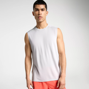 DSG Men's Movement Tank, Small, Light Gray Heather