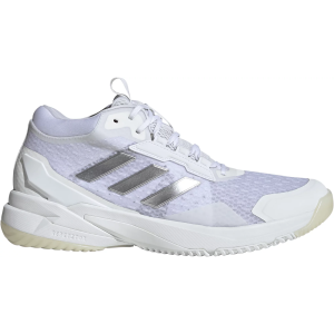 Adidas adidas Women's Crazyflight 5 Mid Volleyball Shoes, Size 6, White/Silver - $33.27 at DICK'S Sporting Goods