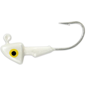 Sea Striker Got-Cha Shad Jig Head, White/Pearl