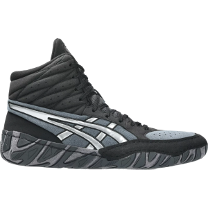 Asics ASICS Aggressor 6 Wrestling Shoes, Size 8.5, Black/Silver - $113.97 at DICK'S Sporting Goods