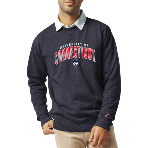 League-Legacy League-Legacy Men's UConn Huskies Blue Heritage Crew Sweatshirt, XXL - $75.00 at DICK'S Sporting Goods