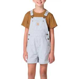 Carhartt Carhartt Girls' Twill Stripe Shortall, XL, Blue Horizon - $44.99 at DICK'S Sporting Goods