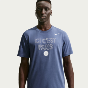 Nike Adult Paris Saint-Germain Diffused Blue Fifth T-Shirt, Men's, Large