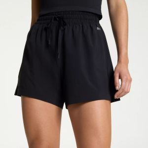 DSG Women's Mid Rise Ease Short, Large, Pure Black