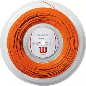 Wilson Revolve 15 Tennis String - 200M Reel, Orange