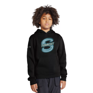 Bauer Youth Seattle Torrent Black Ultimate Pullover Hoodie, Medium