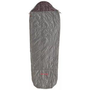 Big Agnes Farrington Sleeping Bag Liner, Left Hand, Men's, LH, Gray/Shale
