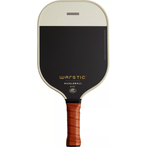 Warstic WSPB3 Pro Standard Pickleball Paddle, Black/White