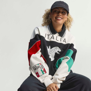 adidas Originals Women's Italia Coppa Del Mundo Crew, XS, Cloud White