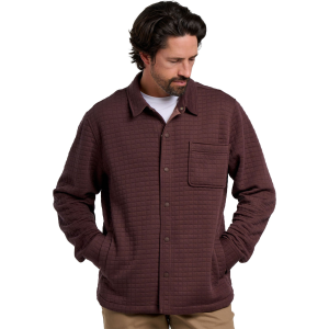 Free Fly Men's Downvalley Overshirt, Medium, Chestnut